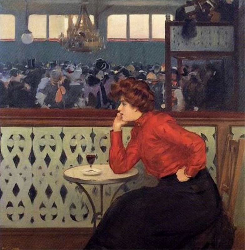 Ramon Casas - Moulin de la Galette, Cercle del Liceu, Barcellona